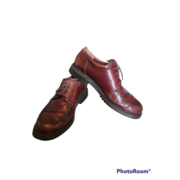 Mens Cole Haan Burgandy brown Country Waterproof Oxford Shoes Size 11M CO1035 main image 2